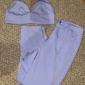 Light Blue Two-Piece Set